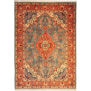พรมเปอร์เซียยาซด์แบบพิเศษ ขนาด 6'0 x 4'3 - Product Image 1