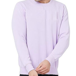 Sweatshirt unisexe taille plus blanc 100% polyester pour adultes pour l'hiver par sublimation thermopresse - Product Image 3