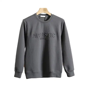 Sudadera con Capucha Personalizada para Hombre, Otoño, Diseño Sólido en 3D, Cuello Redondo, Teñido Liso, Poliéster/Algodón Ecológico, Secado Rápido, Transpirable - Product Image 4