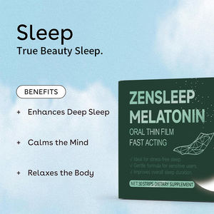 Suplementos para el Cuidado de la Salud, Tiras Orales para Dormir de Disolución Instantánea, Tiras Masticables para Dormir - Product Image 5