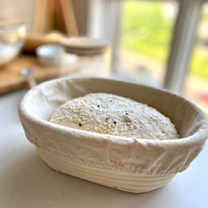 Cestas de fermentación de mimbre para pan de masa madre, hechas a mano, de ratán natural, para levadura de pan. - Product Image 5