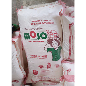 Marca Mojo Harina de trigo con alto contenido de gluten Calidad superior 50 kg Fresado certificado Halal envasado a granel Larga vida útil Polvo seco crudo - Product Image 1