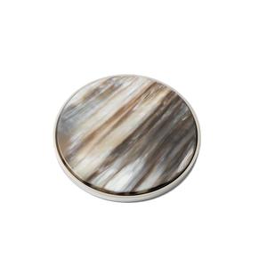 Wholesale Premium Handmade Buffalo Horn Coasters Rustic Tabletop Decor Quality <b>Mats</b> & Pads for Home Coffee Tea <b>Beer</b> Wine Glasses - Product Image 4