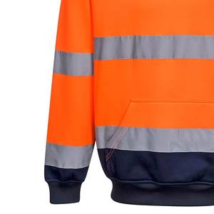 เสื้อฮู้ดดี้ผู้ชายแบบมีแถบสะท้อนแสง ดีไซน์ทันสมัย น้ำหนักเบา ขายดี ไม่ยับ สวมใส่สบาย ระบายอากาศได้ดี คุณภาพสูง - Product Image 5