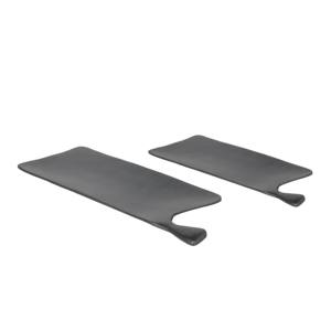 จานโลหะตกแต่งพร้อมเสิร์ฟอาหารสีดำสำหรับตกแต่งในโอกาสคริสต์มาสจานอาหารเย็นสำหรับตกแต่งห้องครัวถาดเสิร์ฟอาหาร - Product Image 2