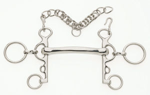 Mullen Rugby Pelham ปากกระบอกขัดเรียบบิตปากม้าทุกชนิดมีขายในราคาถูก - Product Image 5