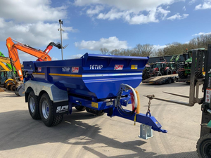 Remolque agrícola de descarga usado y económico para transporte de carga a granel - Product Image 3