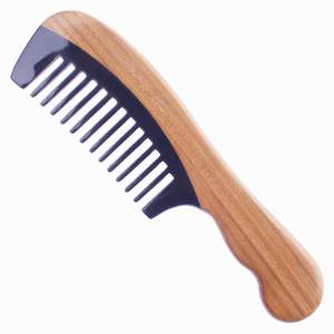 Design Craft India Natural <b>Buffalo</b> <b>Horn</b> Comb Long Handle High Quality Real Touch Styling Tool for Home Decoration Detangling - Product Image 3