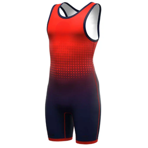 Débardeur de lutte américain Débardeur de lutte à sublimation personnalisée OEM - Product Image 1