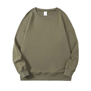 2025 hiver brodé surdimensionné unisexe poids lourd col rond pull haute qualité imprimé grande taille hommes sweat à capuche sweat - Product Image 4