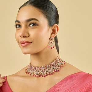 Zircon Bridal <b>Necklace</b> Elegant 182018 Design - Product Image 1