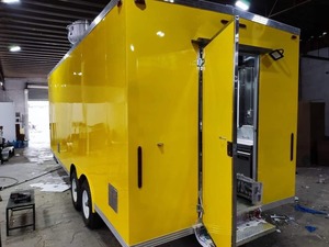 Remolque de barra móvil de comida rápida Carrito de helados de barbacoa a base de frutas y maíz para las industrias de café y tiendas de alimentos - Product Image 4