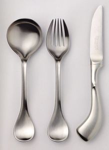 Couverts élégants pour la maison, le restaurant et le mariage Passe au lave-vaisselle Ensemble de couverts en acier inoxydable Couverts durables et élégants - Product Image 3