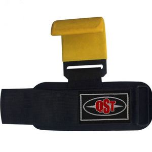 Ganchos de acero para levantamiento de pesas de metal resistente para gimnasio con cómodo acolchado de neopreno, ganchos unisex personalizados para tirar - Product Image 2