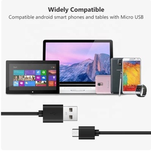 1m/2M tinh khiết Đồng Micro USB sạc nhanh & Cáp dữ liệu cho Android & IOS điện thoại tương thích với tai nghe & máy ảnh - Product Image 6
