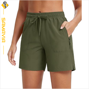 Pantalones cortos para mujer, pantalones cortos para correr de secado rápido para mujer, pantalones cortos ligeros transpirables para mujer para entrenamiento, listos para enviar EU USA - Product Image 5