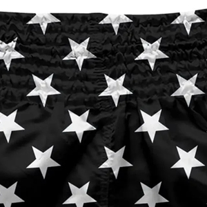 กางเกงชกมวยคุณภาพสูงสั่งตัดได้ ทรงยูนิเซ็กซ์ ทันสมัย สวมใส่สบาย ไม่ยับ แห้งเร็ว ทนทาน ระบายอากาศดี กางเกงมวยไทย - Product Image 6