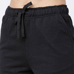 Shorts de sport décontractés pour femme à taille haute en coton, avec cordon de serrage et poches, doux, pour l'entraînement et la détente estivale - Product Image 2