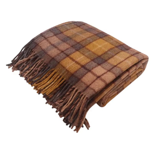 Manta Jacquard natural Buchanan al por mayor, algodón teñido de hilo tejido multicolor, ropa de cama decorativa para el hogar - Product Image 5