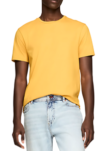 Camiseta de Cuello Redondo para Hombre, 100% Algodón, Impresión Personalizada al por Mayor, Corte Regular, Informal, Tejido de Punto Digital en la Parte Delantera, Diseño Sólido - Product Image 4