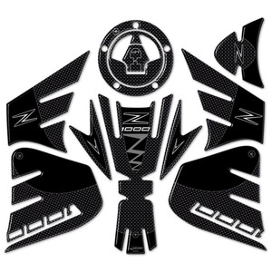 Kit Adesivi Protettivi in Gel per Moto Kawasaki Z1000 2014-2020 - Product Image 1
