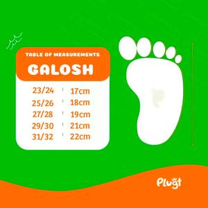 Caramel Dog Bottes de pluie pour enfants de haute qualité, confortables, à la mode et amusantes bottes de pluie ludiques pour enfants - Product Image 4