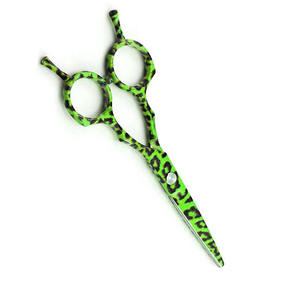 Tijeras de Peluquería Profesionales de Titanio con Filo Largo, Tijeras de Barbero de Acero Inoxidable con Hoja Afilada Recta, Aceptamos Marca OEM - Product Image 5