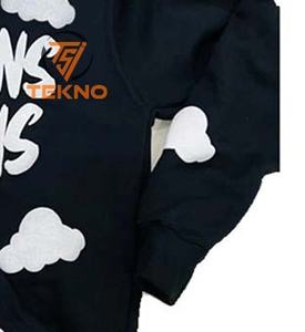 Peso ligero Unisex Puff impresión sudaderas con capucha mejores cosas Venta caliente Top Trending Puff impresión hombres sudaderas con capucha con logotipo personalizado - Product Image 6