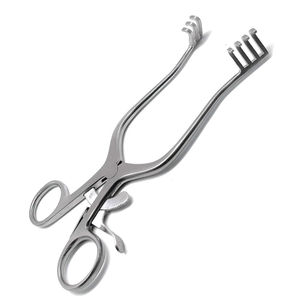 Retractor Weitlaner con logotipo personalizado, retractor de autoretención veterinaria quirúrgica de 4,5 ", instrumentos Premium de alta calidad - Product Image 1