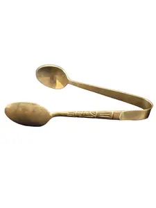 Pinzas mate plateadas de cocina de acero inoxidable largas personalizadas para Chef Metal de alta calidad para uso de hielo - Product Image 5