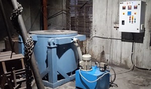 Horno de Crisol de Resistencia Eléctrica Indotherm con Capacidad de 100 kg, Horno de Fusión de Aluminio con Inclinación Hidráulica, ISO9001 Industrial - Product Image 6