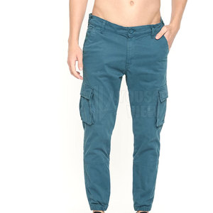 Pantalon cargo pour homme, design unique, coupe droite, taille haute, léger, 100% coton, service OEM, confortable - Product Image 1