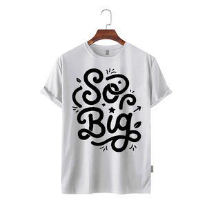 Camiseta 2026 para Hombre, Moda de Verano, Cuello Redondo, Oversize, Algodón Ecológico, Tallas Grandes, Manga Corta, Fabricante OEM, Bangladesh - Product Image 2