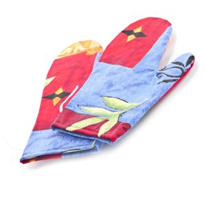 Nuevo elegante diseño bordado de algodón ecológico manopla de horno al precio más bajo fabricante en la India - Product Image 4