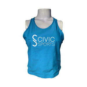 Ropa de niña Tanktop cuello redondo sin mangas Tye Dye mujeres Tank Top OEM ODM deportes Yoga Fitness Tops - Product Image 1