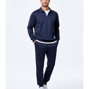 Ensemble de survêtement décontracté pour homme, 2 pièces, coupe-vent, imprimé, écologique, réversible, pour la salle de sport - Product Image 4