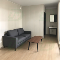 Maison modulaire préfabriquée personnalisée à structure en acier Conteneur cabine Apple créatif pour magasin bureau Petites maisons étanches