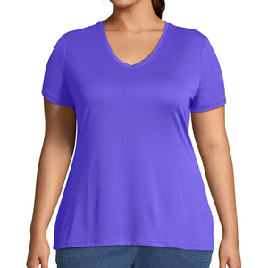 Tendance exclusive T-shirt à manches courtes pour femmes, haut court en coton tricoté, T-shirts de fitness, OEM, fournisseur de t-shirts pour femmes à bas prix - Product Image 1