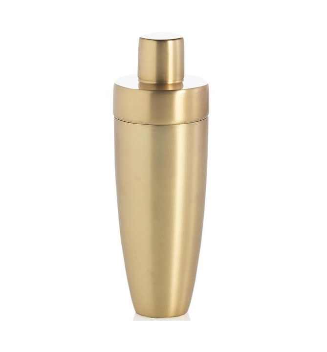 Premium design best quality Customized Two stage Stainless Steel Copper Plated Bar Cocktail Shaker / Drink Mixing Bottle