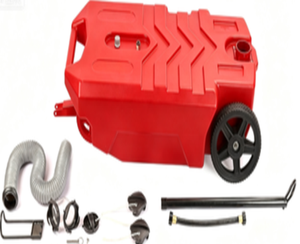 <span class=keywords><strong>Camco</strong></span> Rhino 36 Gallon Portable Camper RV Tote Tank 39007 Noir Bleu Gris Rouge - Product Image 4