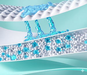 ผ้าอ้อมผู้ใหญ่กันรั่วซึมพร้อมด้านข้างพิมพ์ลายขนาดเล็ก-30ชิ้นแพ็คประหยัด - Product Image 4