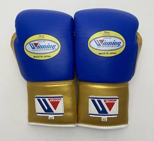 ถุงมือมวยหนังแท้เชือกสีฟ้าสีทองปรับแต่งได้อุปกรณ์ฝึกซ้อมชั้นนำสำหรับการต่อสู้และศิลปะการต่อสู้ - Product Image 4