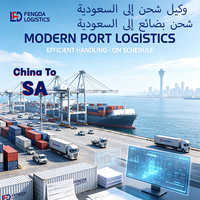 Servicio de Envío Logístico Marítimo DDP a Arabia Saudita, Puerto Comercial de Jubail, Agente de Despacho de Aduanas, Tránsito Rápido