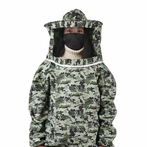 Unisex High Quality <b>Winter</b> Long Sleeved Hooded <b>Overall</b> Ventilated Cotton Beekeeper's Suit Custom Logo Printed Active Bottoms - Product Image 1