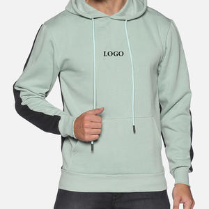 High Quality Oversized Pullover Customized Logo Printing <b>Men's</b> <b>Hoodies</b> Winter's Special Collection Color Blocking <b>Hoodies</b> 2026 - Product Image 1
