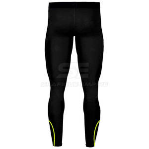 Traje de gimnasio personalizado para hombre 2025, compresión ligera, cierre de cintura elástica, patrón sólido de calidad Premium, ropa de ejercicio de otoño - Product Image 6