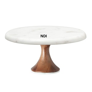 Soporte de Metal para servidor de pastel de frutas decorativo de tendencia superior, soporte de servidor de pastel de taza de diseño hecho a mano de calidad Superior - Product Image 1