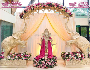Estatua Tradicional de Ganesha Natarajan para Entrada, Hermosas Estatuas de Ganesha de FRP para Pasillo, Estatuas de Ganesha de Fibra de Vidrio, Irlanda - Product Image 4