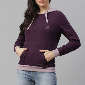 Sudaderas con Capucha Casuales para Mujer, de Algodón/Poliéster, Transpirables y Resistentes al Viento, para Uso en Exteriores en Invierno - Product Image 4