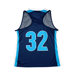 Uniformes Reversibles Personalizables del Equipo de Lacrosse para Mujeres Ropa Deportiva de Poliéster Impreso Diseñado PARA EL Estilo del Club con Nombre del Jugador - Product Image 3